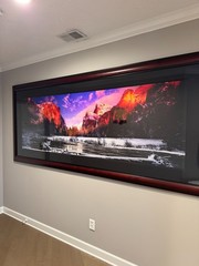 Peter Lik Icy Waters LE #Print 200cm (86 3/4 by 34 1/4) framed # print w/ COA