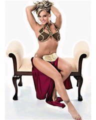 Velvet Sky 8×10 Photo Print Sexy Slave Leia Star Wars Cosplay TNA WWE Wrestling