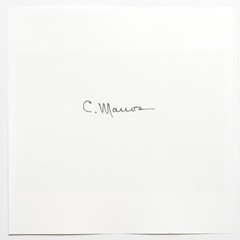SIGNED Constantine Manos Photo – Magnum Square Print 6×6″ Costa Manos