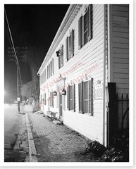Oblique Night Time Street View Old Deery Inn Blountville TN Silver Halide Photo