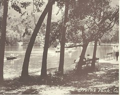 ORANGE COUNTY Lake Boat IRVINE PARK Photo Print 1376 11″ x 14″