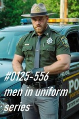 MALE PORTRAIT #0125-556 – men in uniform series – free shipping in usa