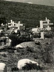 Henry Gilpin signed 10 x 14 inch Art Photograph of Cemetery