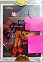 JULIE BROWN Autograph Signed MTV 1998 LE Gold Var. 12/100 Playboy Paradigm #1JB