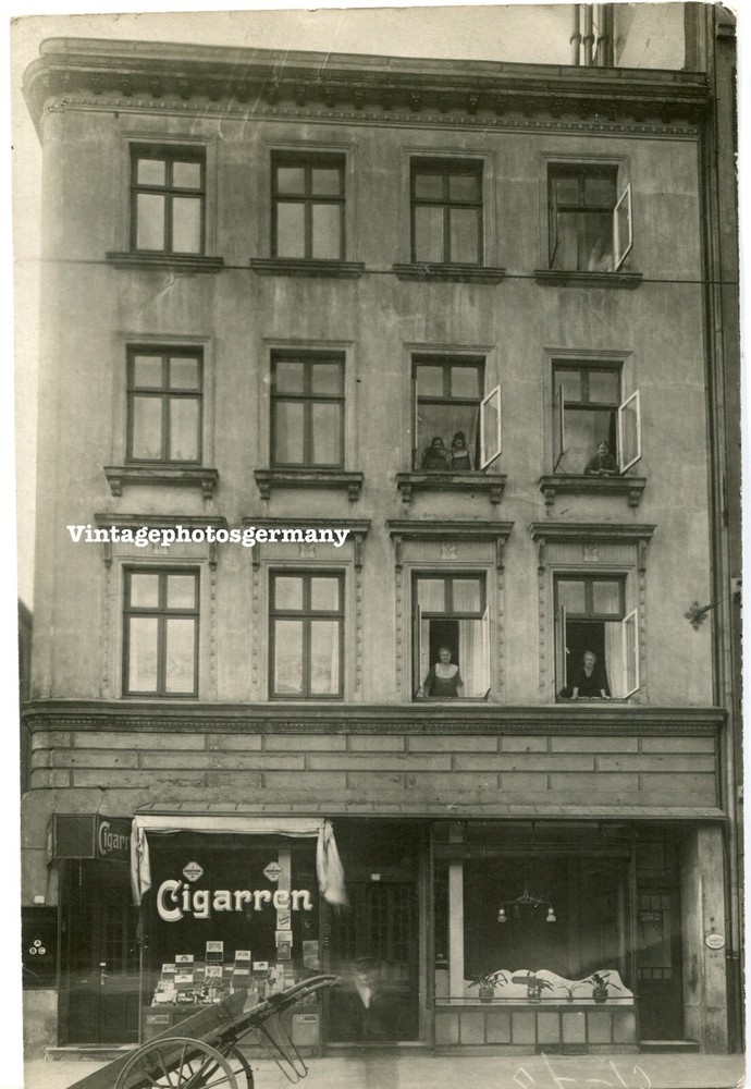 K6217 Foto 20er Jahre Geschäft Zigarren Zigaretten Tabak Reklame Werbung