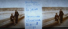 Stereoscopic Photography The Pier of Boulogne-sur-Mer 21 April 1935 The Beach