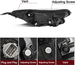 FULL LED Headlight Assembly W/Led DRL for 2017-2022 Honda CRV Headlamp Replaceme