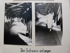 Old Photo Album from 1953, Switzerland Travel, Cars, Tram, Technology, Zurich, Freiburg