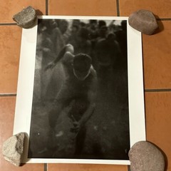 Photograph Silver Gelatin Print Janine Gordon 16″x20″ B/W Mosh Pit Dusty Pit