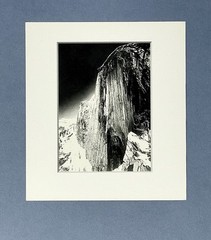 Ansel Adams Gallery Show Announcement Card – Monolith Half-Dome Yosemite Valley