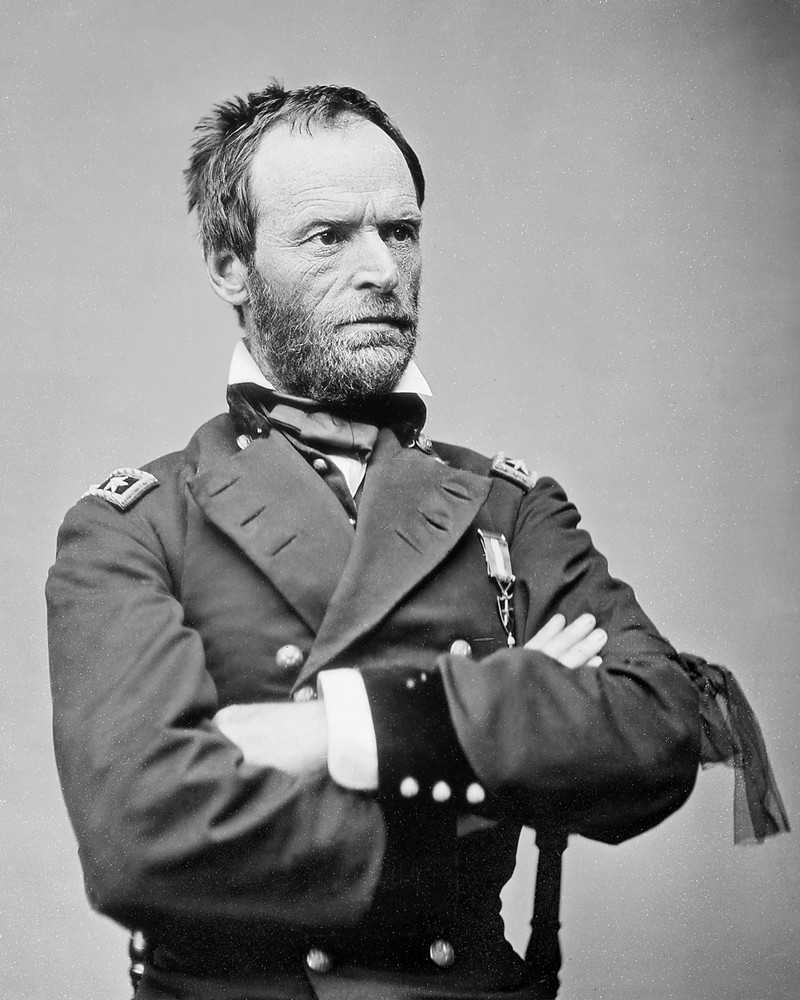 General William T. Sherman Photo Print 8″x10″ Wall Art 8×10 Civil War