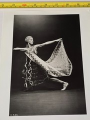 JOFFREY BALLET 8×10 HERBERT MIGDOLL PRESS PHOTO CHARLENE GEHM DANCE NY DANCER OG
