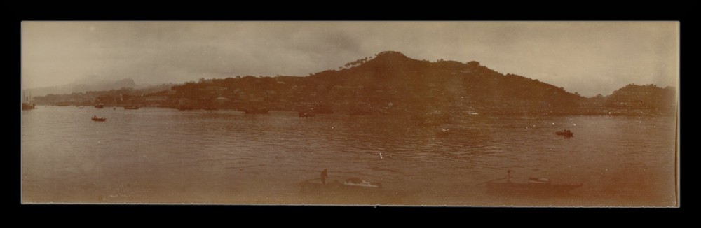 Real Panoramic Photographic Print of Philippines ca 1900-10 (12″x3 1/4″ ) F