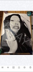 Pete Burns Dead Or Alive Black & White Original Print Kate Garner RARE 32” X 23”