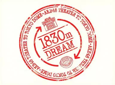 AKB48 Female Idol Photo Book 48 Series Tokyo Dome Dream 1830m Japan from Japan