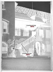 Old Black And White Photo Glass Plate Negative 13X18 Cm Colmar Photography