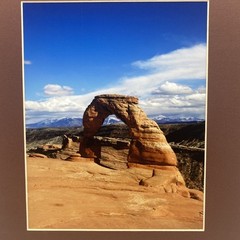 Matted Southwest Landscape Photo Print 11 X 14 Wall Art Gallery Decor