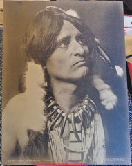 George B. Cornish – Western Photographer Vintage «HEN-TAH WYANDOT » 1906 CHIEF