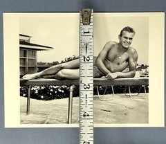Tab Hunter 1955 Fotofolio Art Photo Print Card 4.25”x6” Actor Heartthrob
