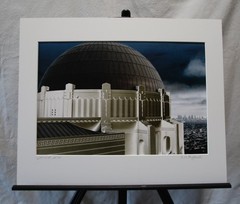 Original Photography Art Print, Griffith Observatory