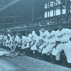 Charles Teenie Harris Signed Photo Crawfords Baseball Pittsburgh Forbes Field