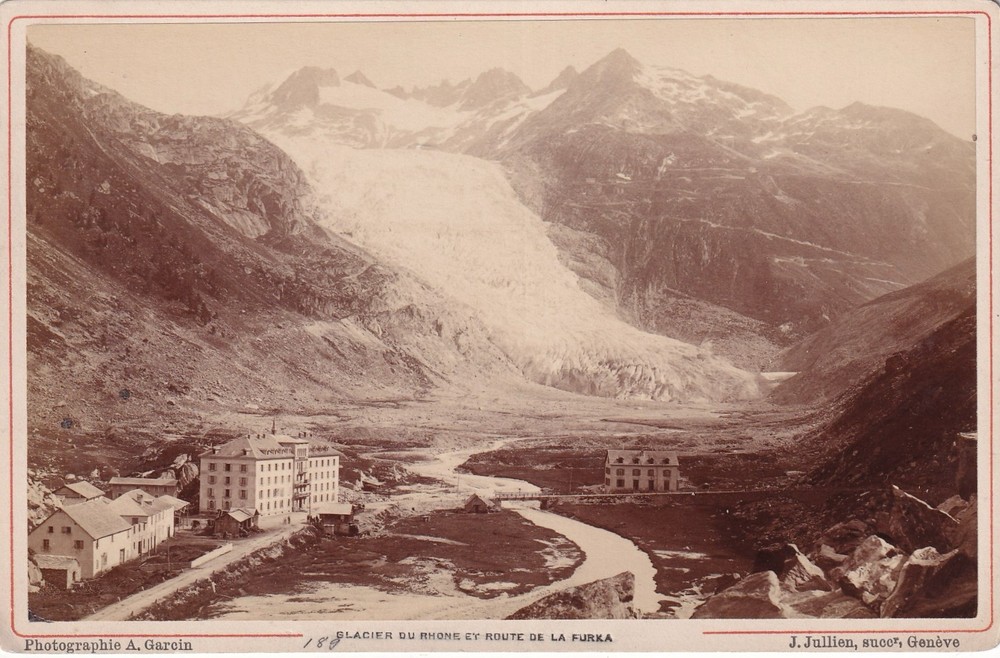KAB – Switzerland Rhone Glacier – 1890s