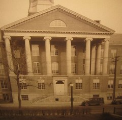 Vintage 1929 HARVARD UNIVERSITY ‘Edward Mallinckrodt Chemical Lab’ w CARS PHOTO