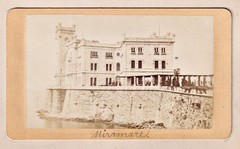 Rome Roma Rome Castello di Miramare Trieste Italy Italia Italy CDV photo 1869