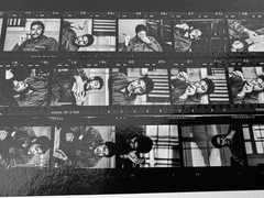 Ernesto «Che» Guevara Contact Sheet by René Burri – Signed Print