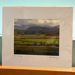 John David Geery PLACE IN THE COUNTRY Matted Photographic Print Signed Vermont