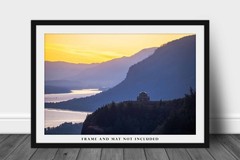 Columbia River Gorge Photography Print: Oregon Vista House Pacific Northwest