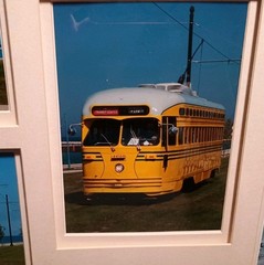 Kenosha Wisconsin Streetcar Electric Rail Car Photography Collage 18x 28″ Signed