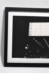 Vintage Movie Marquee Black and White Framed Photograph, Artist Unknown