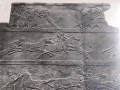 VTG RPPC REAL PICTURE ASHUR-BANI-PAL, KING OF ASSYRIA RARE MUSEUM ART POST CARD