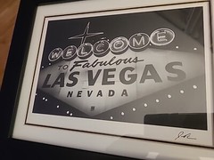 Welcome To Fabulous Las Vegas Nevada Framed Photograph Print Jesse Kalishe *2009