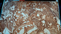 Laser Engraved Custom Photo on Birch Wood 15×11 Wall Art Decoration Aesthetic 3D