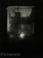 1959/78 JOSEF SUDEK Vintage Czech Photo Gravure DARK SURREAL CITYSCAPE NIGHT Art