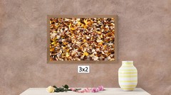 Fall Colored Dead Leaves 2, High Resolution Image, Many Formats, TV Art