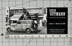 John Guttmann (1905-1998) Art Show Announcement Card 2006 – Instant Messaging