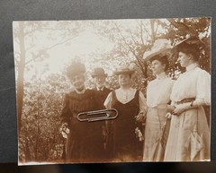 Photo Portrait Businessman Family Women Model Hat Crossen Poland Dress Name