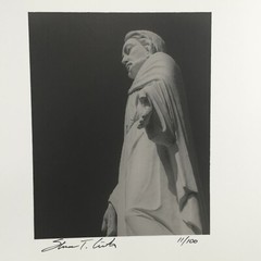 Black & White Photo Christ Holy City Wichita Mountains OK Signed Art Photography