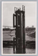 Power and Port Construction Industrial Technology Pumping Station? Vintage Photo 1974