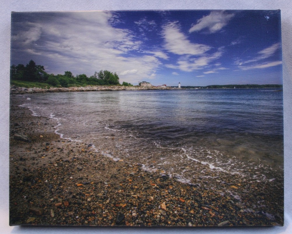 Original Fine Art 14″ x 11″ Wrapped Canvas Photo on Wood Frame Signed by Artist