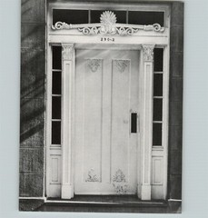 1938 Walker Evans Americana New York City Greek Revival Doorway Photo Gravure