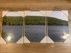 RayDeent “West Bluff” Keuka Lake Triptych – Set of 3 Landscape Photos