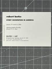 Robert Burke – Photography Show Announcement Card 2006