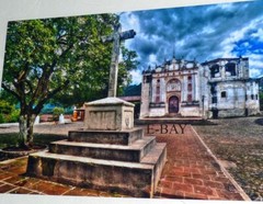 12X18 PHOTO OF THE CURCH OF SAN JUAN DEL OBISPO IN ANTIGUA GUATEMALA,Guatemalan