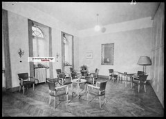 Vintage Black And White Photo Glass Plate Negative 13X18 Cm Antique Living Room
