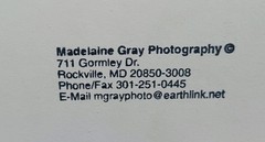 MADELINE GRAY Signed 2 Photographs Perfume bottles Matted Silver Framed 13×10.5″