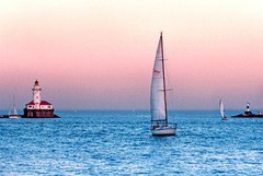ART PHOTOGRAPHY «Sunset Sails»@ 12×18. Limited Edition/signed (C).